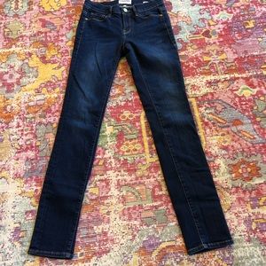Women’s Frame “Le Skinny de Jeanne” Jeans: size 26